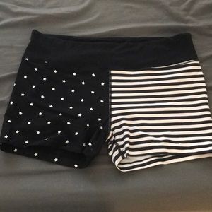 Stars and Stripes Lorna Jane Shorts